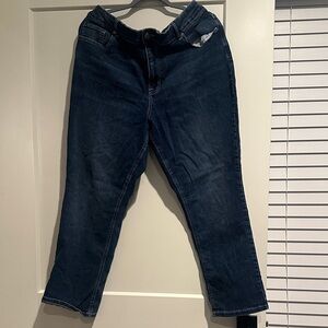 Maurices Dark Blue Straight Leg Jeans